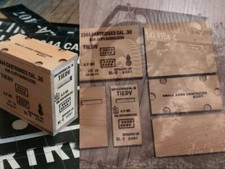 CAISSE BOIS CALIBRE CAL 30 US