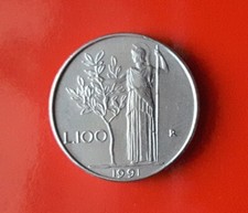 100 LIRE 1991 VARIANTE 99
