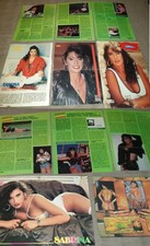 RARE SABRINA SALERNO CLIPPINGS