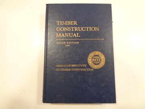 Timber construction manual - timber,