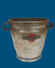 Boule Secchiello Ghiaccio Martini Anni 40 Vintage Modernariato Ottone Nichelato