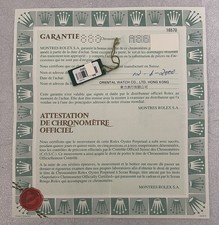 Warranty Guarantee Rolex