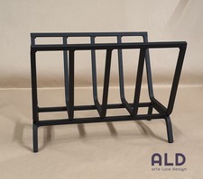 Brucialegna in ferro portalegna alto da camino caminetto braciere a 5 elementi