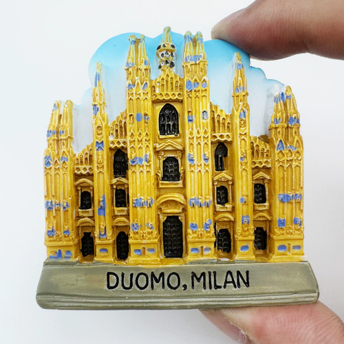 Duomo milano italia 3d - di,