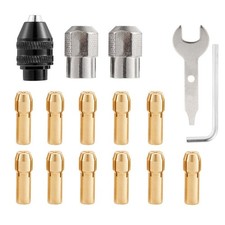 Set 16 pezzi pinza mandrino