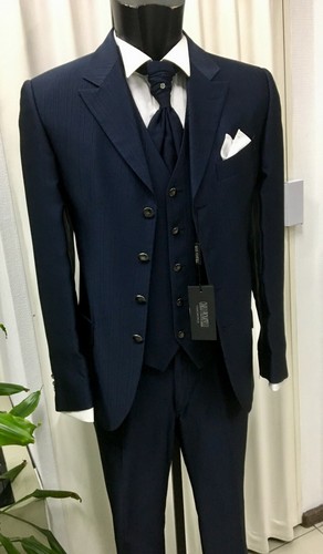 Abito sposo blu 48 - abito,