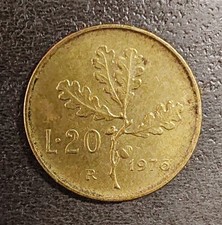 MONETA 20 LIRE 1976