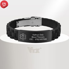 Bracciale uomo avviso medico - uomo,