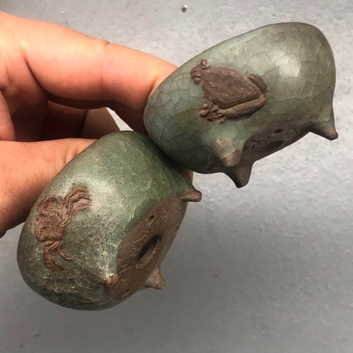 Vaso bonsai giapponese - , firmato