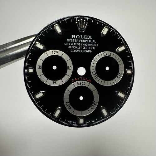 Rolex daytona dial black - rolex,