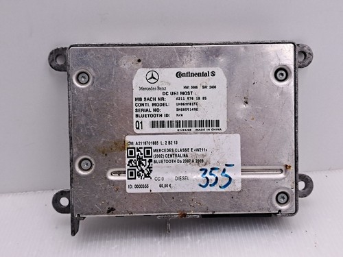 Centralina bluetooth telefono - centralina,