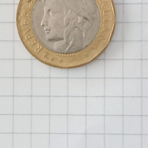 Moneta 1000 lire 1998 stelle - moneta,