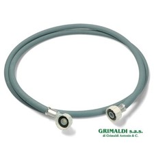 TUBO DI CARICO F/F CON PIPA PER LAVATRICE UNIVERSALE LUNGHEZZA 200 cm