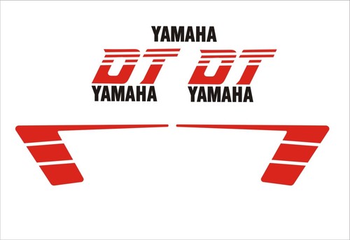 Kit decalcomanie yamaha dt50mx - decalcomanie,