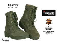 Anfibi Scarponcino 4 Stagioni Verdi OD Militari GPG IPS Guardie Giurate Fostex