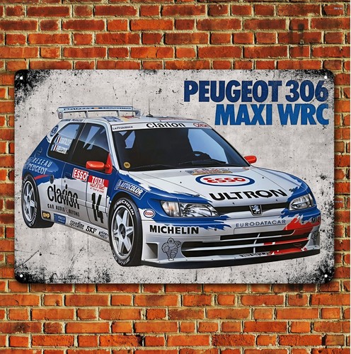 Poster metallo per auto - in,
