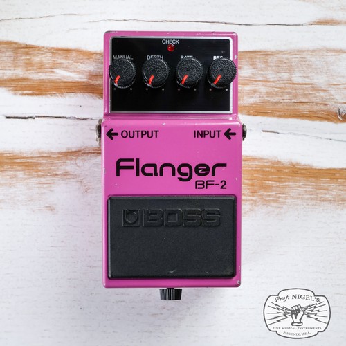 Boss flanger etichetta - flanger, (etichetta