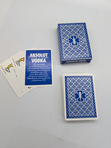 Absolut vodka deck - deck, carte