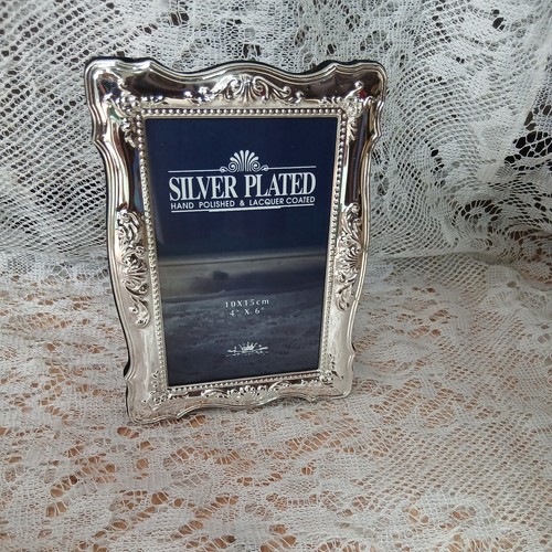 Silver plated hand - hand, polished