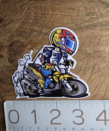 Decalcomania moto racing - moto,