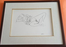 Renato Guttuso. Opera Unica. China su tela. Importante provenienza. Certificata