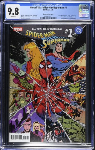 Marvel spider man superman - dc,