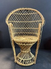 Mini Peacock Chair ~ Fan-Back