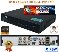 DVR 4 CANALI 5 MPX IBRIDO