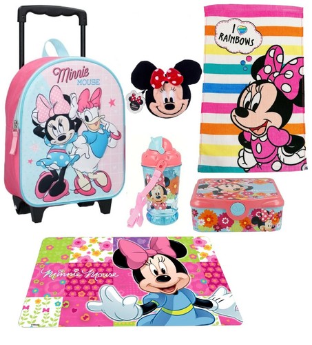 Set zainetto scuola minnie - zainetto,