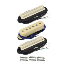 FLEOR 3pcs Alnico 5 Pickup Set