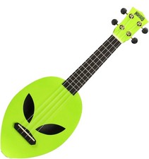 Mahalo soprano ukulele alieno UFO Sengon verde gigbag mogano jabon borsa