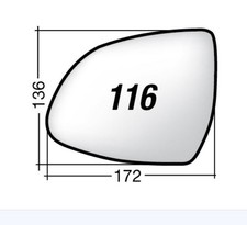 Per Bmw X5 da 2013 Vetro di