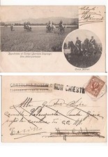 STORIA POSTALE CARTOLINA IPPODROMO DI TORINO BARRIERA DI STUPINIGI  FP