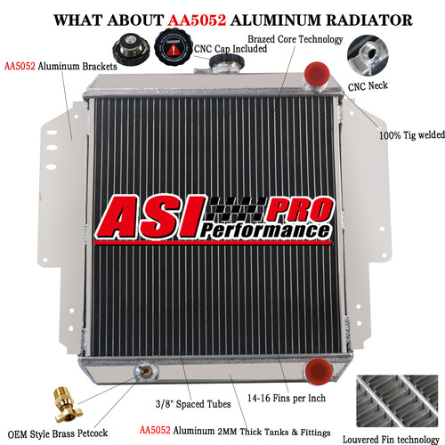 Row aluminium radiateur pour - radiateur,