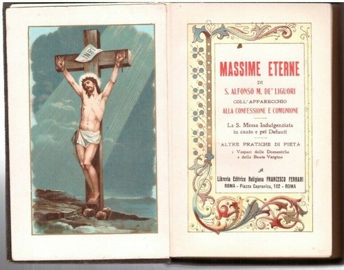 Massime eterne sant - di, sant'alfonso