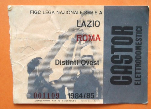 1984 lazio roma derby - lazio,