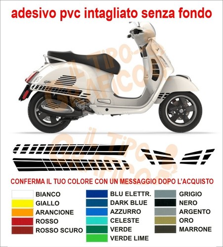 Kit adesivi stickers vespa - adesivi,