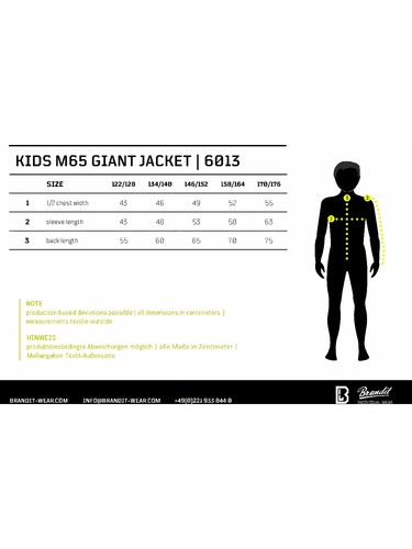 Brandit giacca bambino kids - brandit,