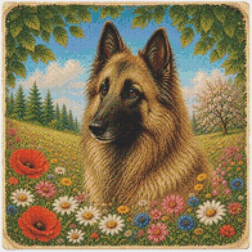 Cane cucciolo pastore belga