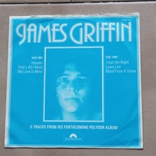 JAMES GRIFFIN  EP  7"  33 giri
