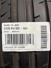 SET 4 GOMME 215/50R18 92W DOT2021  FALKEN FK-453CC USATO ESTIVO