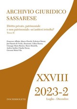 Archivio giuridico sassarese