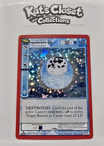Metazoo ccg frozen rain orb - metazoo,