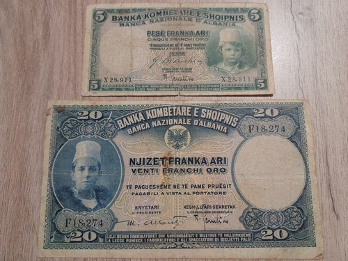 Set banconote 20 - banconote, 5/20