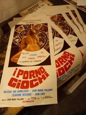 Locandine I Porno Giochi (Lotto Da 13 Pezzi)