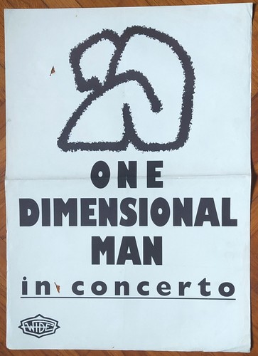 Poster one dimensional man - poster,