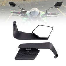 Specchietti Moto Manubrio Aereodinamici Neri Universali Sportivi Per Naked Turis