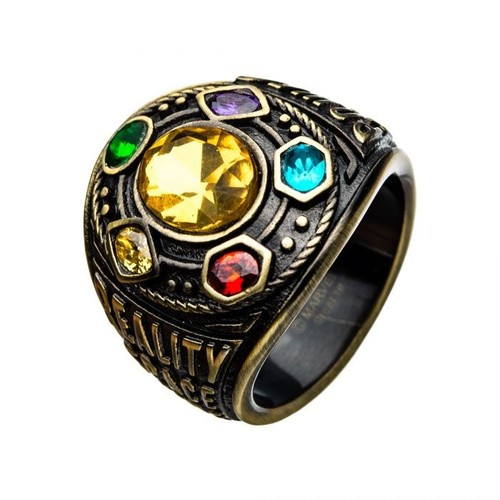 Anello thanos infinity stones - anello,