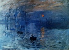 Monet - Sunrise2 A1-A4 Poster