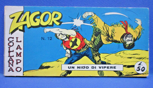 Zagor striscia collana lampo - zagor,